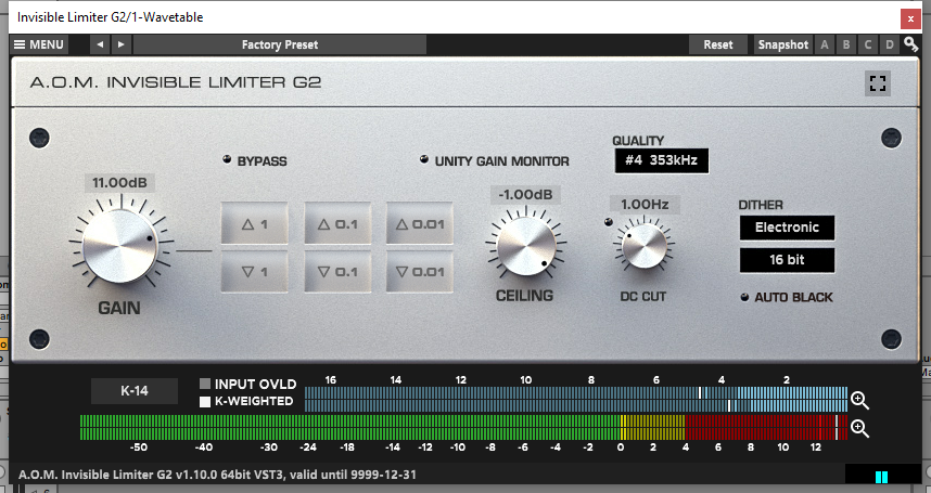 Invisible Limiter G2