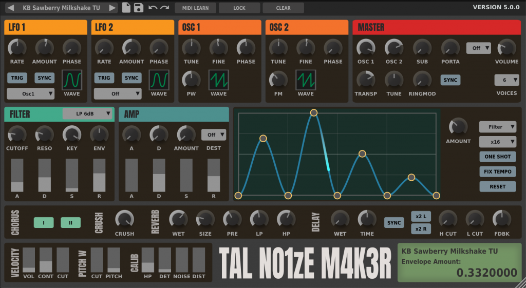 TAL Noisemaker Gratis VST Synthesizer