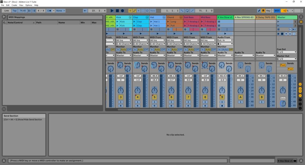 6. Ableton Live 11 - MIDI Mapping