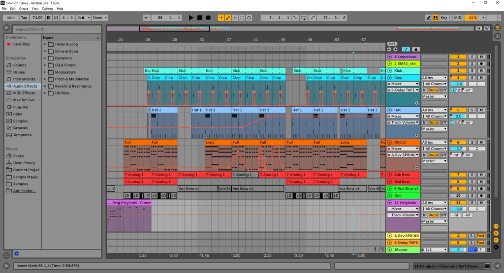 Automation in Ableton Live