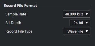 Samplerate en Bit Depth