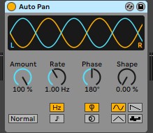 Contrast met panning