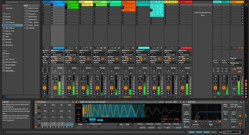 Ableton Session View
