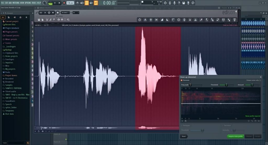 Audio Editing met Edison in FL Studio