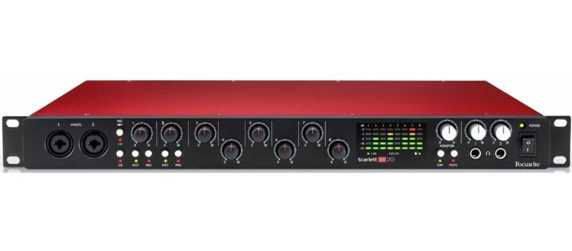 Focusrite Scarlett 18i20 Geluidskaart